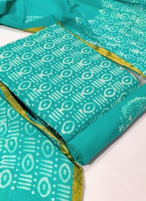 Batik printed suit